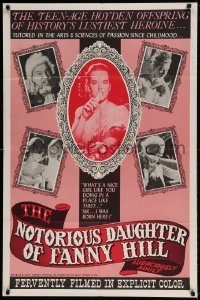 7b579 NOTORIOUS DAUGHTER OF FANNY HILL 1sh 1966 sexy images, fervently filmed in explicit color!
