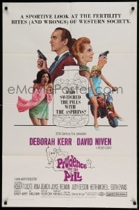 7b646 PRUDENCE & THE PILL 1sh 1968 Deborah Kerr, David Niven, Judy Geeson, birth control comedy!