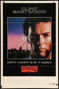 7b814 SUDDEN IMPACT int'l 1sh 1983 Clint Eastwood is at it again as Dirty Harry, great image!