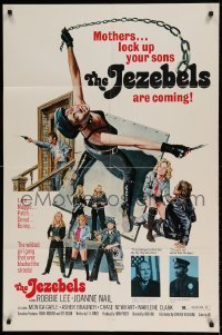 7b834 SWITCHBLADE SISTERS 1sh 1975 classic wildest girl gang artwork image, The Jezebels!