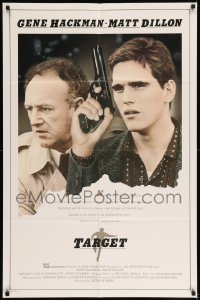 7b842 TARGET int'l 1sh 1986 Arthur Penn directed CIA thriller, Matt Dillon, Gene Hackman!
