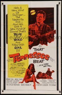 7b866 THAT TENNESSEE BEAT 1sh 1966 Merle Travis is the Nashville Kid, country music!