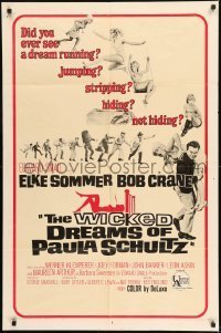 7b973 WICKED DREAMS OF PAULA SCHULTZ 1sh 1968 super sexy near-naked Elke Sommer!