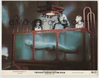 7c711 ROCKY HORROR PICTURE SHOW color 11x14 still #5 1975 Tim Curry brings Peter Hinwood to life!