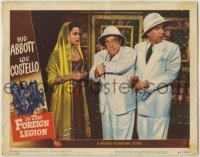 7c006 ABBOTT & COSTELLO IN THE FOREIGN LEGION LC #2 1950 Bud & Lou w/sexy harem girl Patricia Medina