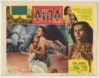 7c024 AIDA LC #7 1954 Sophia Loren & Luciano Della Marra in Verdi's Italian opera!