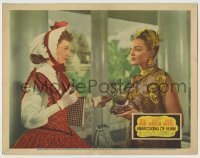 7c037 ANNA & THE KING OF SIAM LC 1946 pretty Irene Dunne with Linda Darnell as Tuptim!