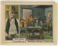 7c064 BEAR CAT LC 1922 cowboy hero Hoot Gibson as The Singin' Kid gets the drop on the bad guys!
