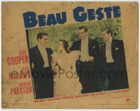 7c066 BEAU GESTE LC 1939 Ray Milland, Robert Preston & Gary Cooper by young Susan Hayward!