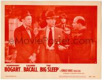 7c094 BIG SLEEP LC #3 R1956 Humphrey Bogart captured by Tom Fadden, Ben Welden & John Ridgely!