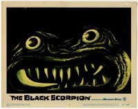 7c106 BLACK SCORPION LC #6 1957 best c/u of wacky creature that looks more laughable than horrible!