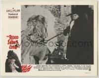 7c117 BLOOD ON SATAN'S CLAW LC 1971 a chill-filled festival of horror, great image!