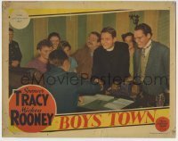 7c126 BOYS TOWN LC 1938 Spencer Tracy promises judge he'll have no regrets as Henry Hull looks on!