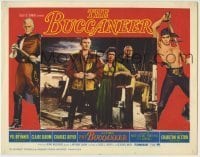 7c136 BUCCANEER LC #3 R1965 Yul Brynner with hair on ship's deck with Claire Bloom!