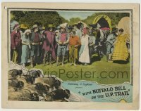 7c138 BUFFALO BILL ON THE UP TRAIL LC 1926 Roy Stewart as Buffalo Bill Cody with pioneers!