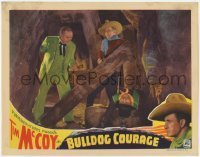 7c139 BULLDOG COURAGE LC 1935 cowboy hero Tim McCoy rescues man who was trapped in a mine!