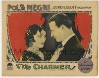 7c169 CHARMER LC 1925 great close up of sexy Pola Negri seducing Robert Frazer!