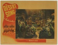 7c226 DESERT SONG LC 1944 sexy harem girl dances for Dennis Morgan, Arabs & many others!