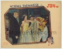 7c243 DOVE LC 1927 Harry Myers with cigar mad at Noah Beery Sr. kissing Norma Talmadge's arm!
