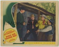 7c245 DOWN RIO GRANDE WAY LC 1942 cowboy Charles Starrett is caught by three bad guys!