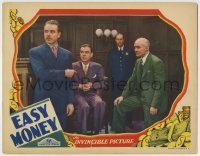 7c257 EASY MONEY LC 1936 insurance investigator Onslow Stevens busts gangsters for fraud!