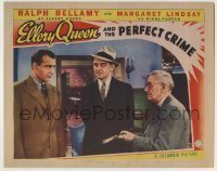 7c260 ELLERY QUEEN & THE PERFECT CRIME LC 1941 old man hands murder weapon to Ralph Bellamy!