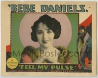 7c276 FEEL MY PULSE LC 1928 wonderful close up of sexy Bebe Daniels & she's full-length in border!