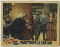 7c278 FIGHTING BILL CARSON LC 1945 Buster Crabbe & Kay Hughes watch Al Fuzzy St. John by safe!