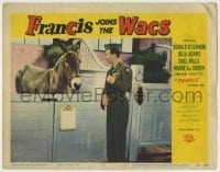 7c296 FRANCIS JOINS THE WACS LC #7 1954 Donald O'Connor giving orders to the Talking Mule!