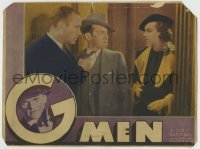 7c329 G-MEN LC 1935 Margaret Lindsay watches Robert Armstrong roughing up Raymond Hatton!