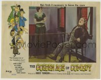 7c331 GOLDEN AGE OF COMEDY LC 1958 wacky image of Ben Turpin pulled from room by noose around neck!