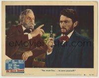 7c345 GREAT SINNER LC #8 1949 Frank Morgan stops gambler Gregory Peck from committing suicide!