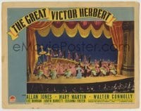 7c346 GREAT VICTOR HERBERT LC 1939 Allan Jones & Mary Martin sing during big musical production!