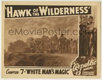 7c368 HAWK OF THE WILDERNESS chapter 7 LC 1938 Native Americans prepare for battle, White Man's Magi