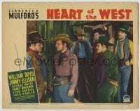 7c370 HEART OF THE WEST LC 1936 Sidney Blackmer w/ Fred Kohler & other bad guys, Hopalong Cassidy!