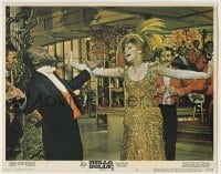 7c372 HELLO DOLLY LC #6 1970 Barbra Streisand singing with Louis Armstrong, directed by Gene Kelly!