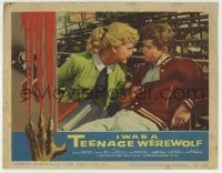 7c405 I WAS A TEENAGE WEREWOLF LC 1957 Yvonne Lime thinks Michael Landon is really cute!