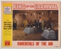 7c442 KING OF THE CARNIVAL chapter 1 LC #2 1955 Republic circus serial, Daredevils of the Air!