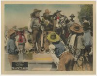 7c463 LAST OF THE DUANES LC 1924 men ask little girl if they should punish Tom Mix, Zane Grey!