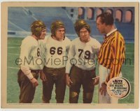 7c477 LIFE BEGINS IN COLLEGE LC 1937 The Ritz Brothers in football uniforms with Norman Willis!