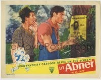 7c479 LI'L ABNER LC R1947 Jeff York looks surprised at wanted dead or alive poster!