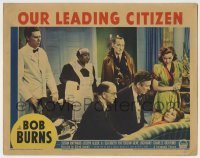 7c579 OUR LEADING CITIZEN LC 1939 young Susan Hayward is one of many concerned people!