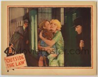 7c584 OUTSIDE THE LAW LC 1930 montage of Edward G. Robinson, Moore, Nolan & Watson, Tod Browning!
