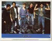 7c585 OUTSIDERS LC #6 1982 Coppola, S.E. Hinton, Howell, Dillon, Macchio, Swayze, Lowe, Estevez