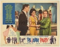 7c589 PAJAMA PARTY LC #7 1964 Elsa Lanchester with Annette Funicello & Tommy Kirk!