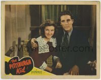 7c622 PITTSBURGH KID LC 1941 great close portrait of real life boxer Billy Conn & Jean Parker!