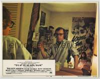 7c625 PLAY IT AGAIN, SAM LC #5 1972 best image of Woody Allen, Bogart, and original six-sheet!