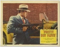 7c635 PRETTY BOY FLOYD LC 1960 John Ericson w/tommy gun, he had the deadly grace of a born killer!