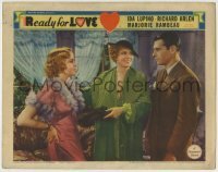 7c663 READY FOR LOVE LC 1934 super young Ida Lupino with Richard Arlen & Marjorie Rambeau!