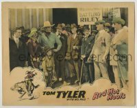7c670 RED HOT HOOFS LC 1926 Tom Tyler & his young pal Frankie Darro suspicious of dude boxer!